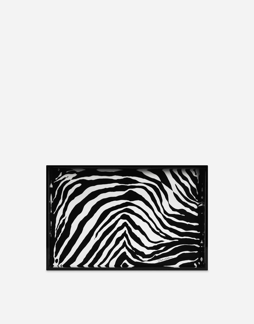 ZEBRA RECTANGULAR TRAY Decorative Tray Dolce&Gabbana