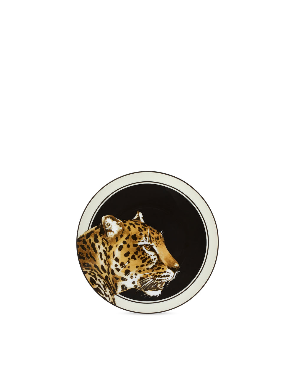 SET OF 2 LEOPARD BREAD PLATES Plates Dolce&Gabbana   