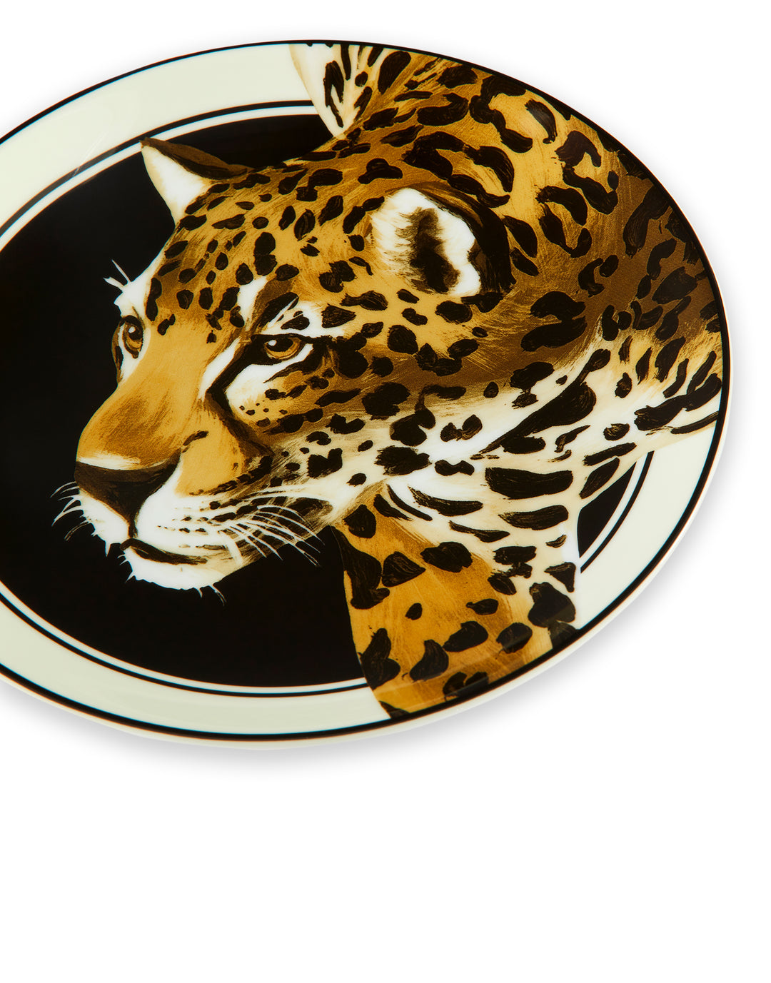 SET OF 2 LEOPARD DESSERT PLATES Plates Dolce&Gabbana   