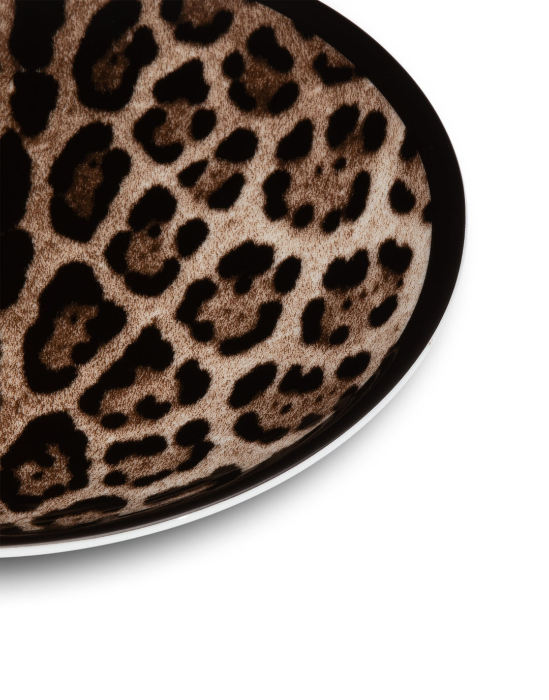 SET OF 2 ALL OVER LEOPARD DESSERT PLATES Plates Dolce&Gabbana   