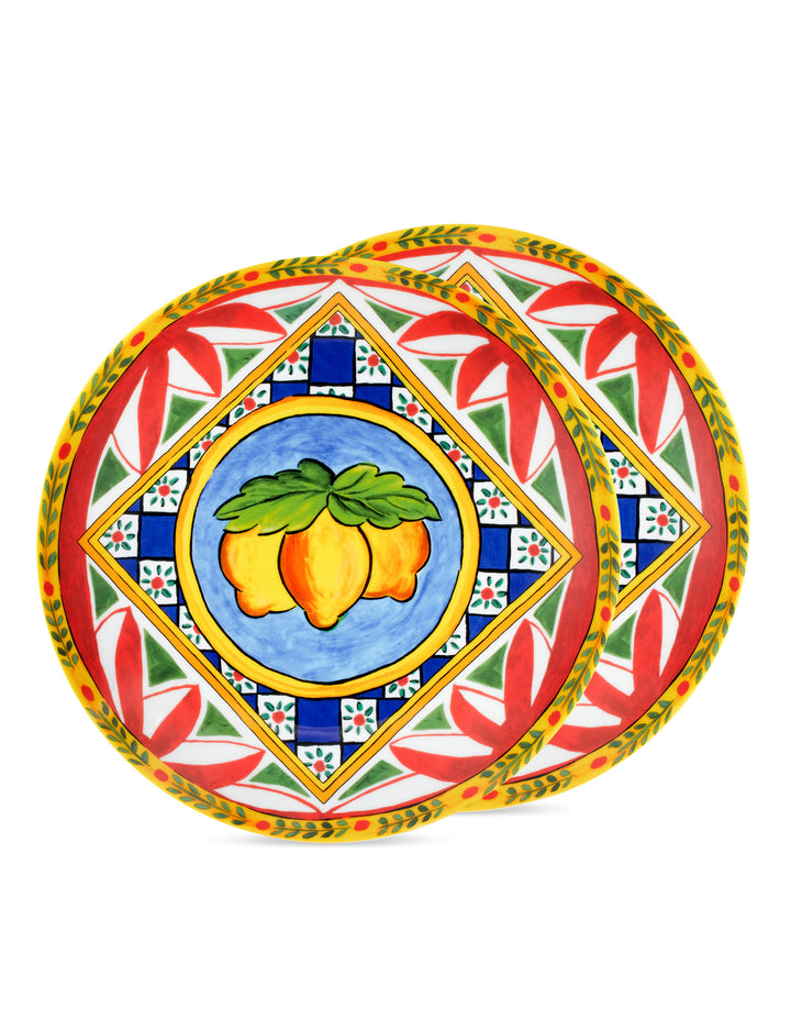 SET OF 2 LEMON DINNER PLATES Dinner Plates Dolce&Gabbana   