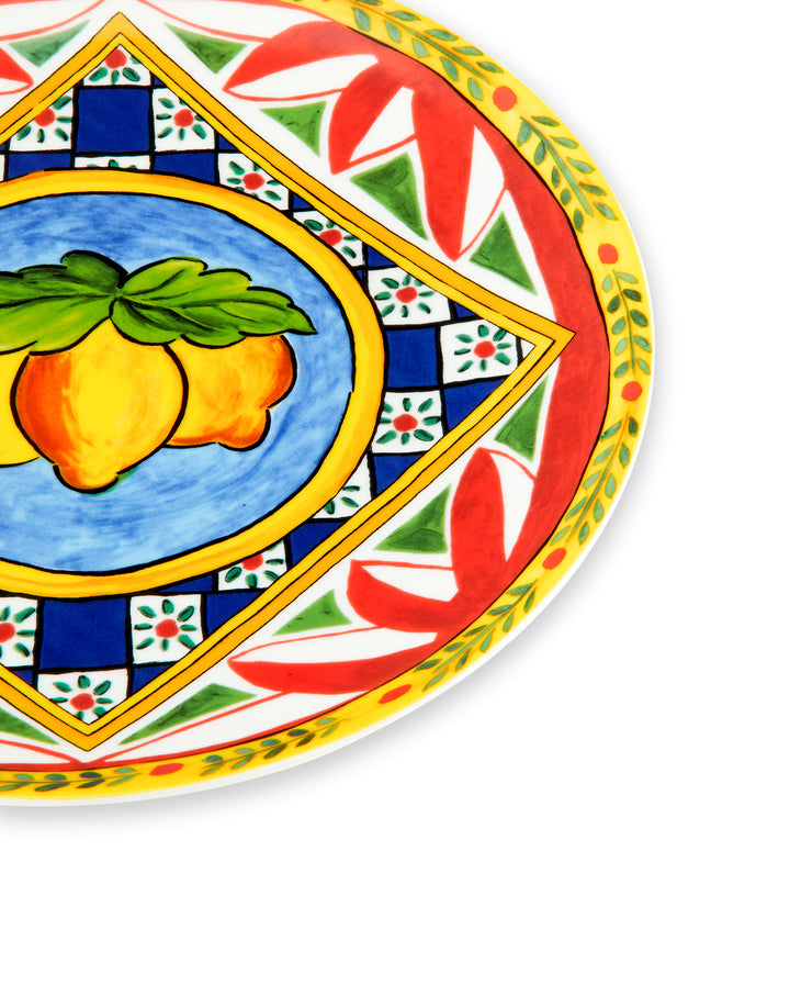 SET OF 2 LEMON DINNER PLATES Dinner Plates Dolce&Gabbana   