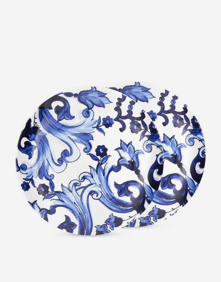 SET OF 2 FIORE PICCOLO DINNER PLATES Plates Dolce&Gabbana   
