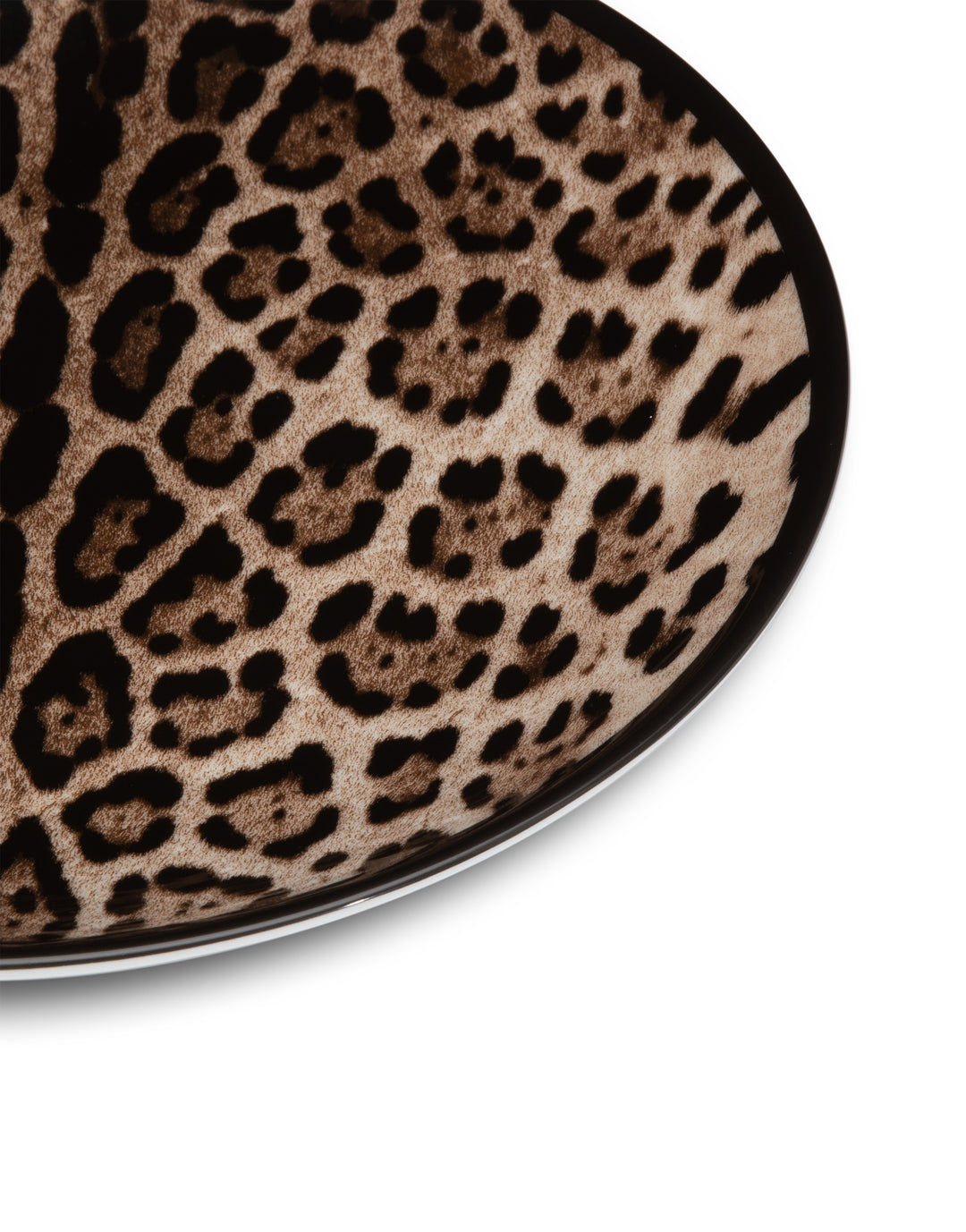 SET OF 2 ALL OVER LEOPARD DINNER PLATES Dinner Plates Dolce&Gabbana   