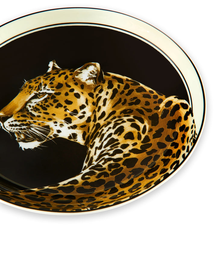 SET OF 2 LEOPARD SOUP BOWLS Soup Bowl Dolce&Gabbana   