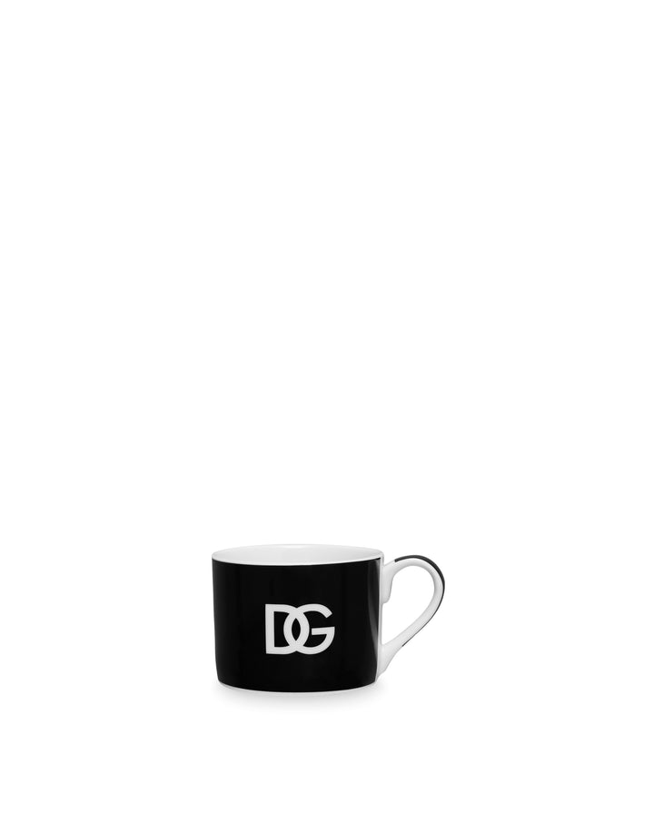 SET OF 2 DG LOGO TEA CUPS AND SAUCERS Cup and Saucer Dolce&Gabbana   