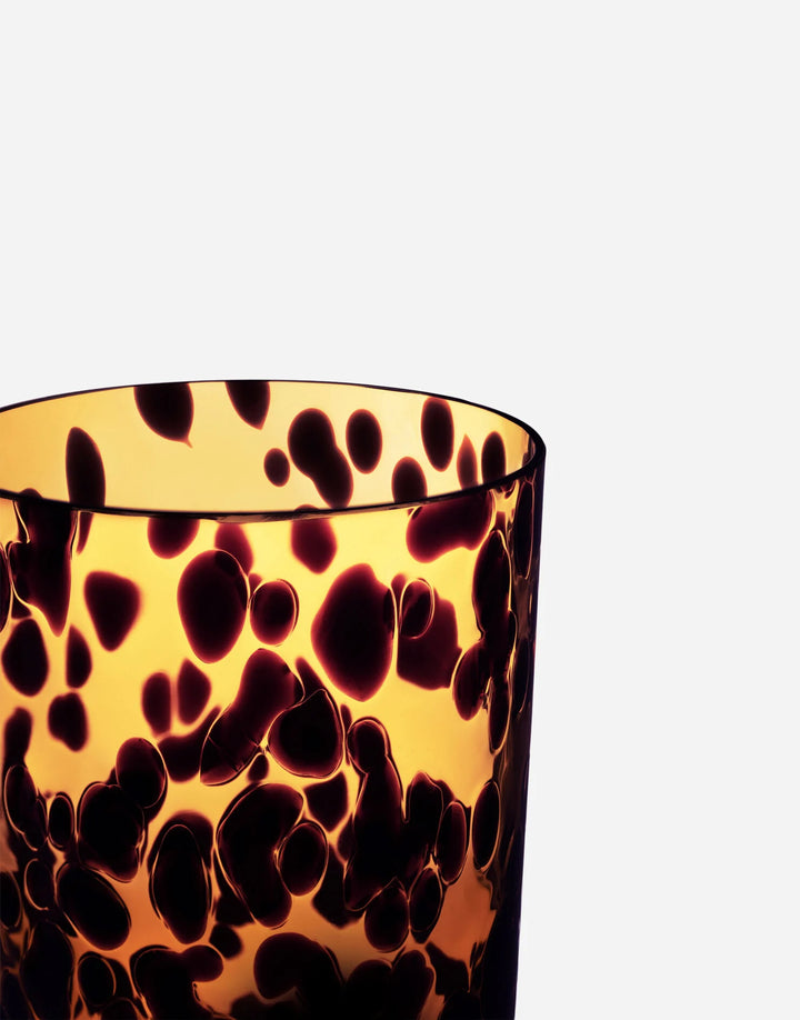 LEOPARD MURANO SOFT DRINKS GLASS Glass Dolce&Gabbana   