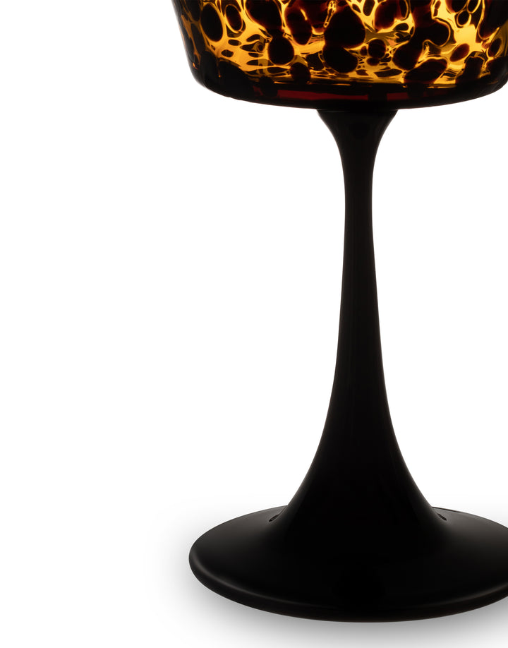 LEOPARD Hand-Blown Murano Wine Glass Wine Glass Dolce&Gabbana   