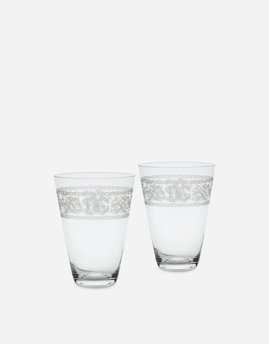 Set 2 Beverage Glasses Glassware Dolce&Gabbana