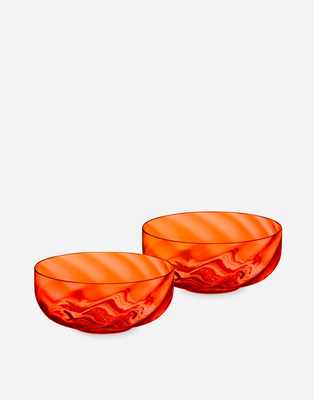 Set 2 Hand-Blown Murano Glass Ice Cream Bowls Tabletop Dolce&Gabbana