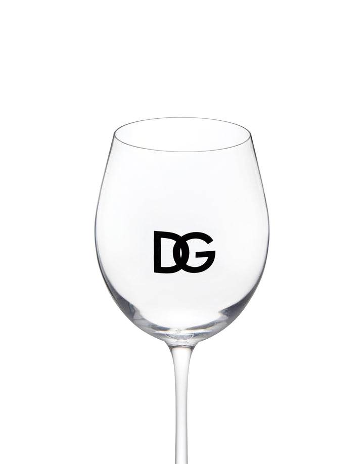SET OF 2 DG LOGO WINE GLASSES Glass Dolce&Gabbana   