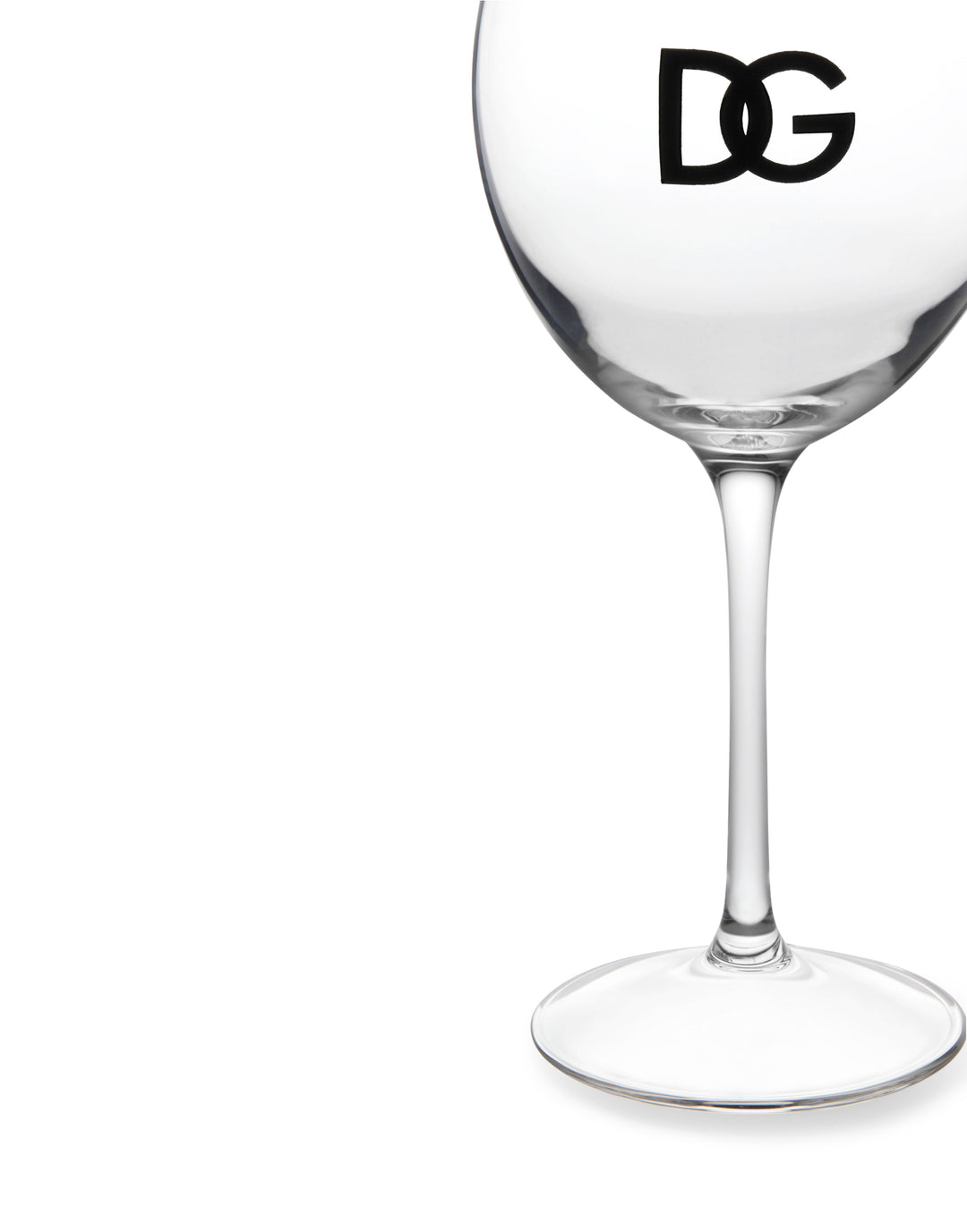 SET OF 2 DG LOGO WINE GLASSES Glass Dolce&Gabbana   