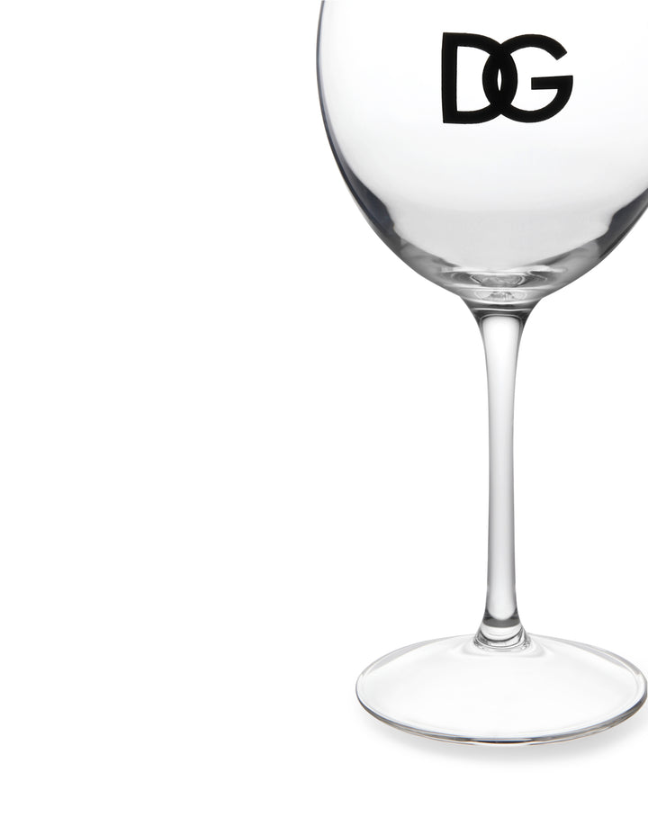 SET OF 2 DG LOGO WINE GLASSES Glass Dolce&Gabbana   