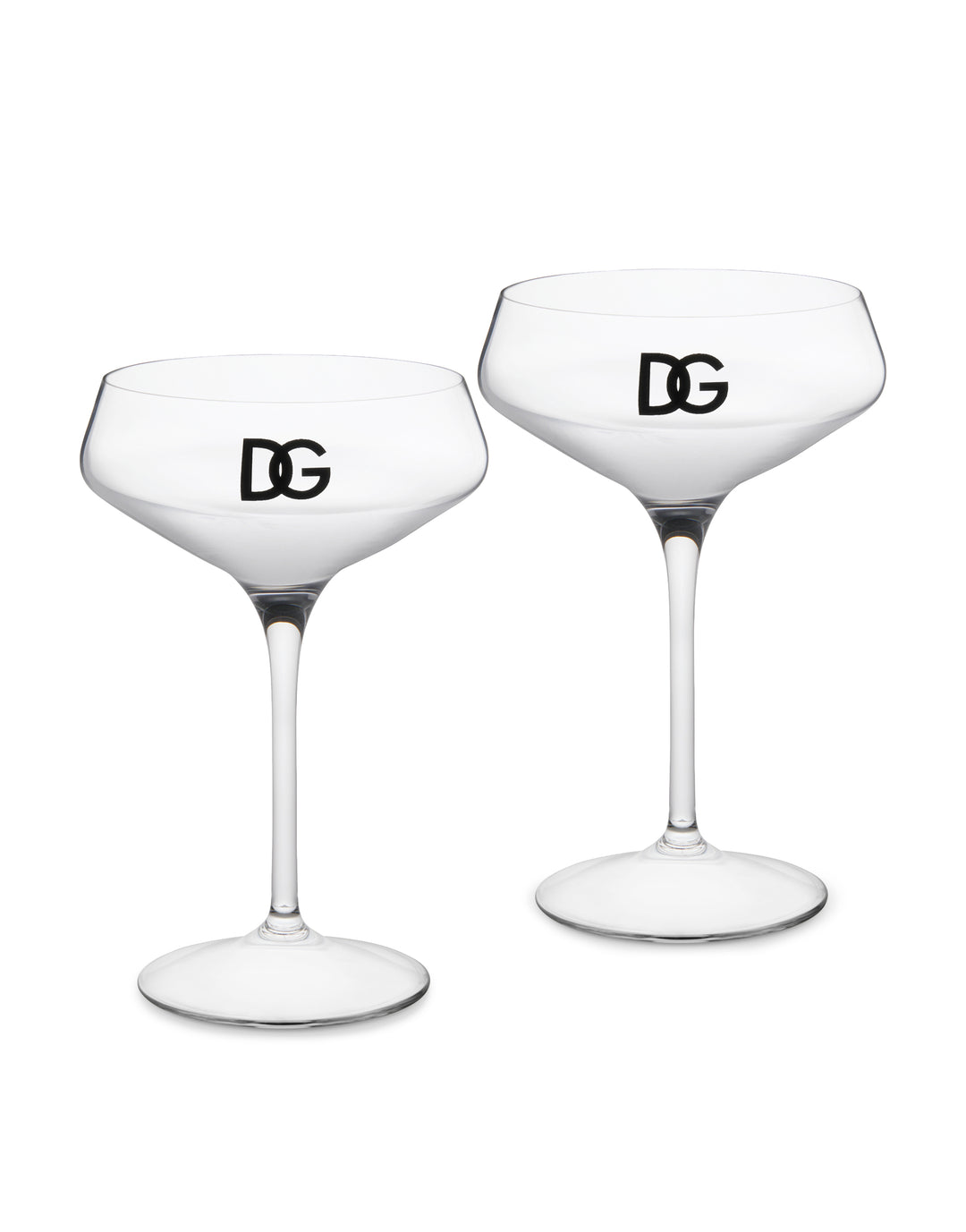 SET OF 2 DG LOGO CHAMPAGNE GLASSES Glass Dolce&Gabbana   