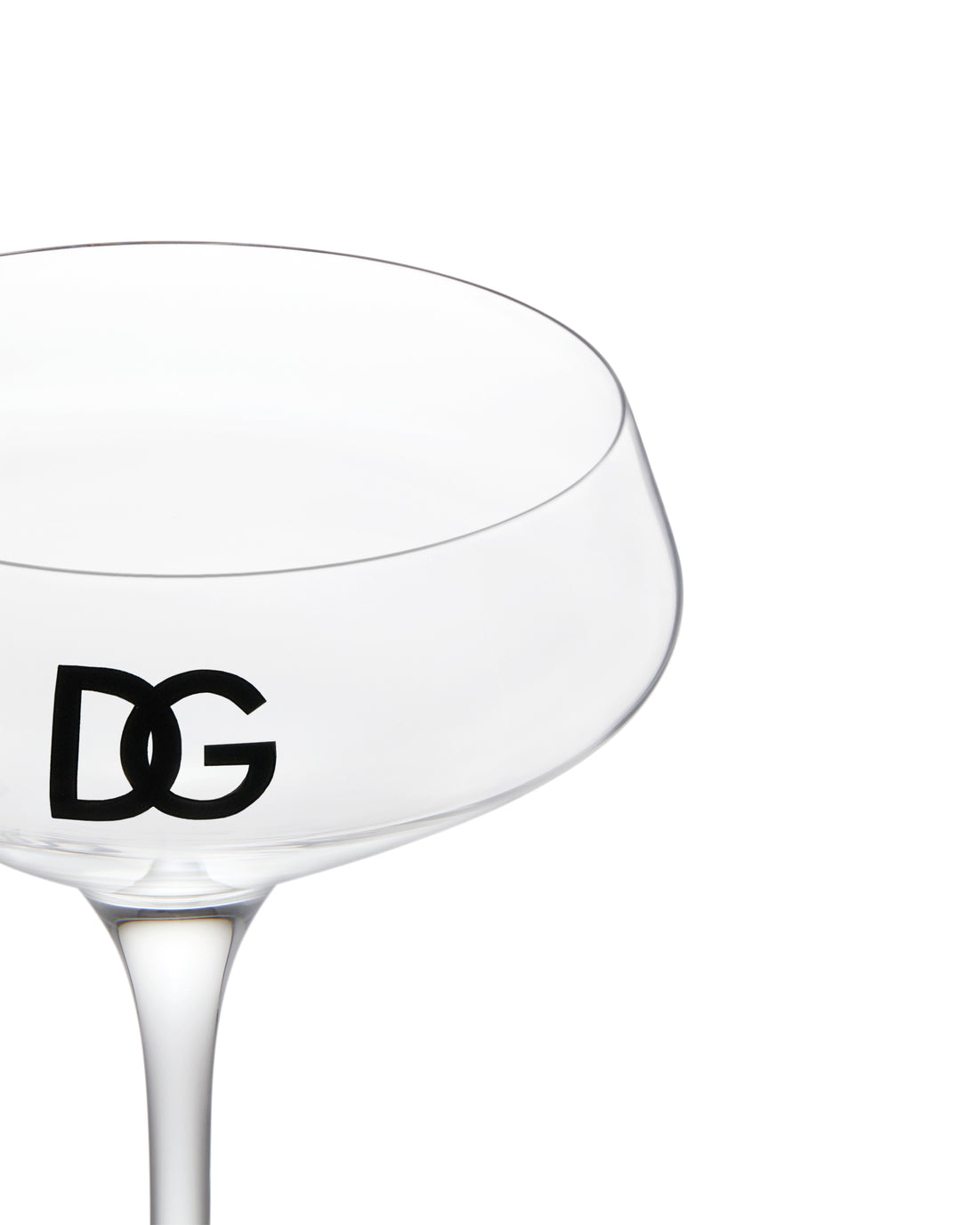 SET OF 2 DG LOGO CHAMPAGNE GLASSES Glass Dolce&Gabbana   