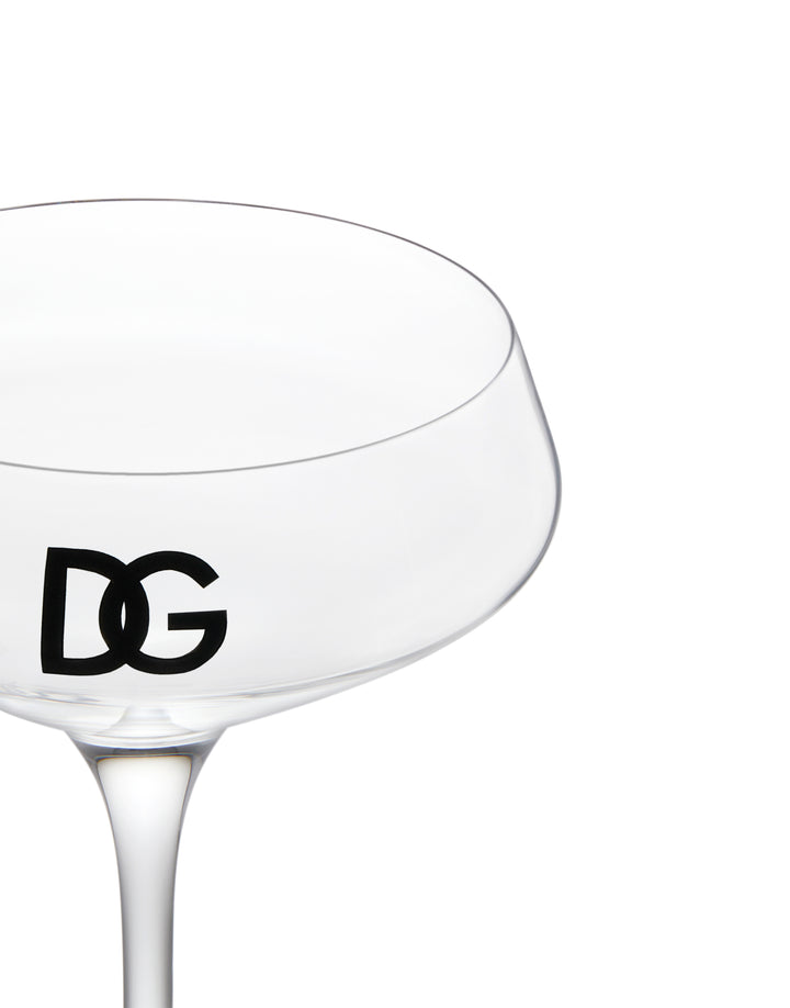 SET OF 2 DG LOGO CHAMPAGNE GLASSES Glass Dolce&Gabbana   