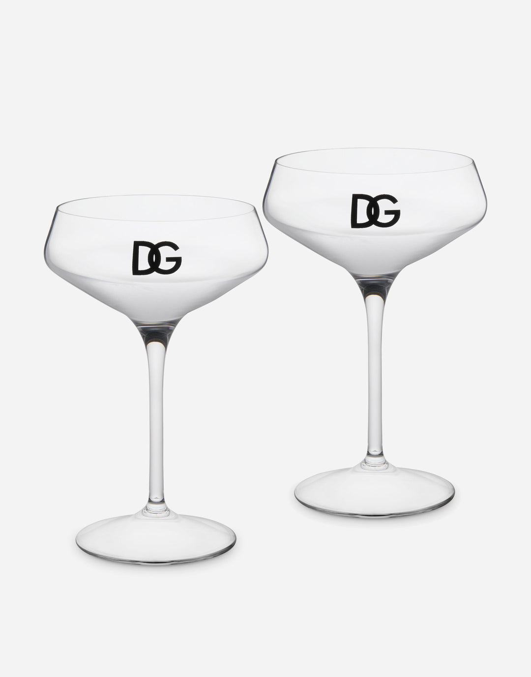 Set 2 Champagne Glasses Glassware Dolce&Gabbana