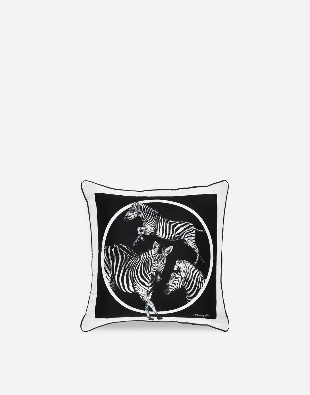 Silk Twill Cushion small Cushions Dolce&Gabbana