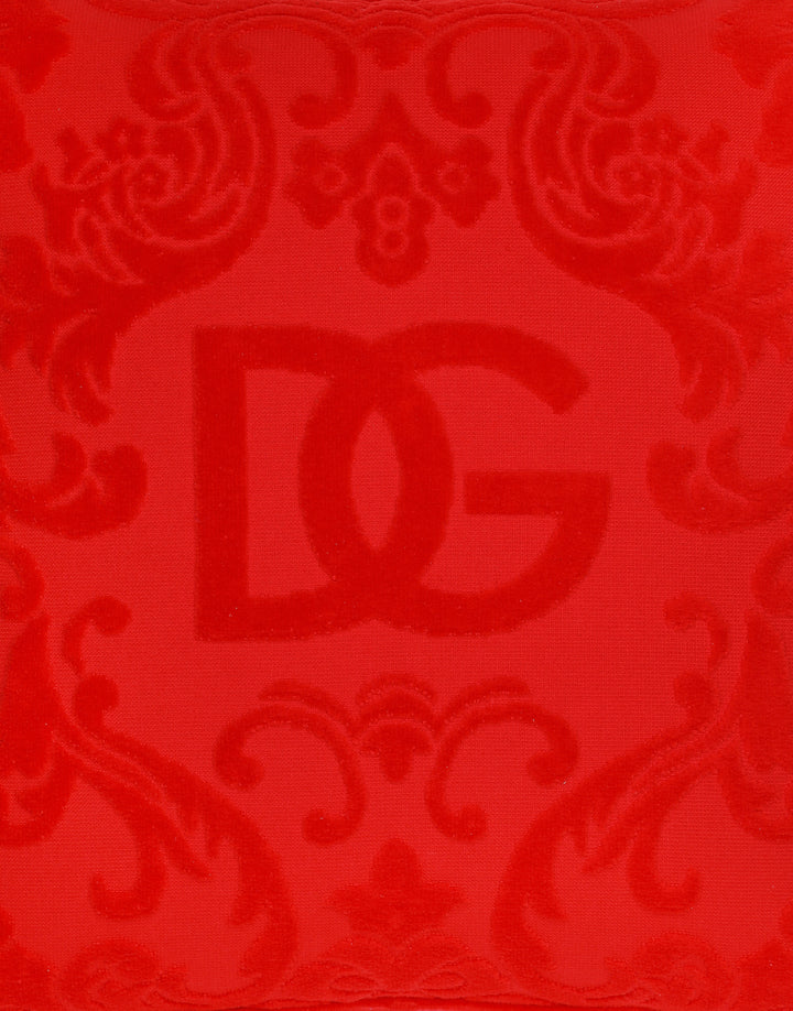 DG LOGO COTTON OUTDOOR CUSHION Cushions Dolce&Gabbana   