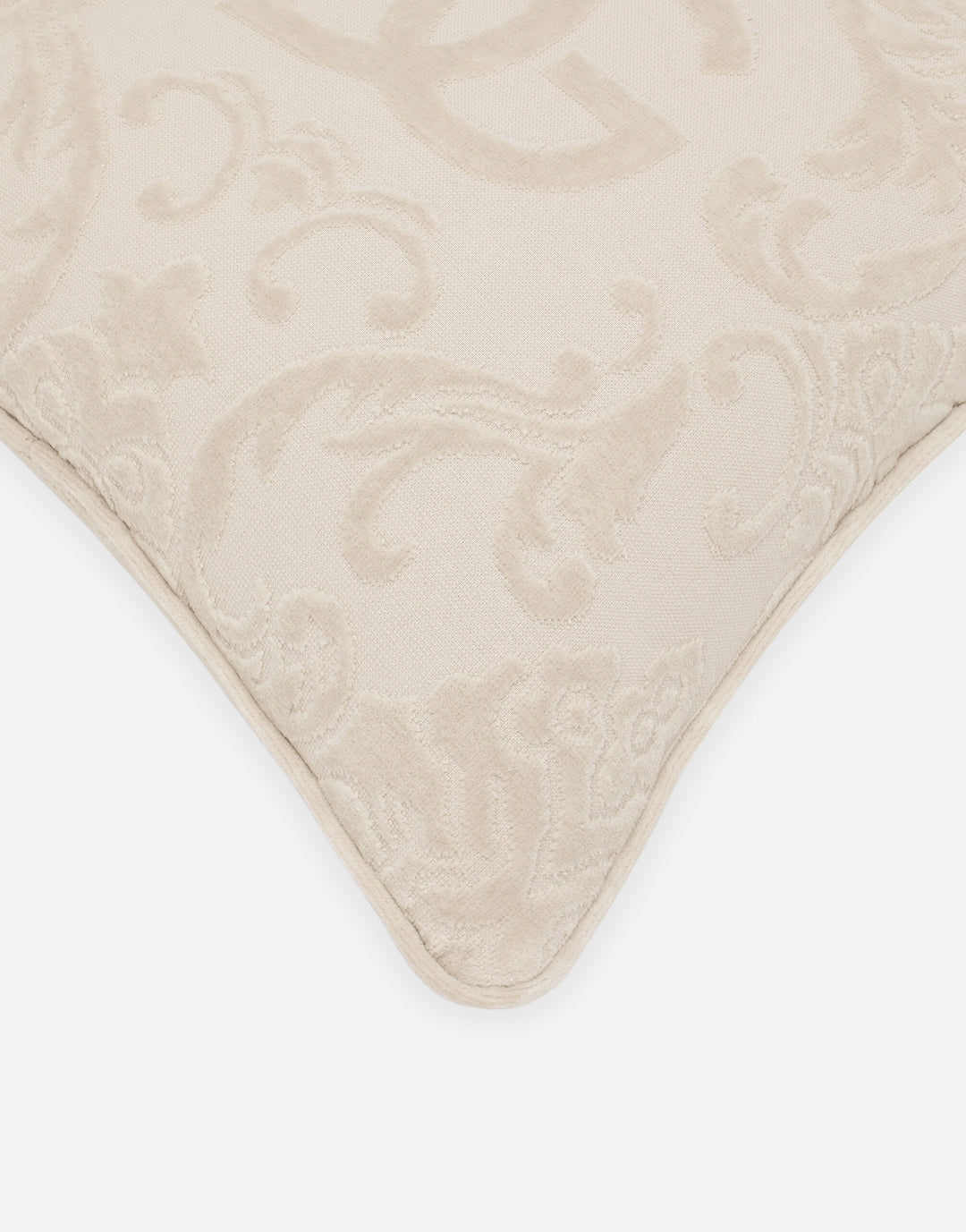 DG LOGO COTTON OUTDOOR CUSHION Cushions Dolce&Gabbana   