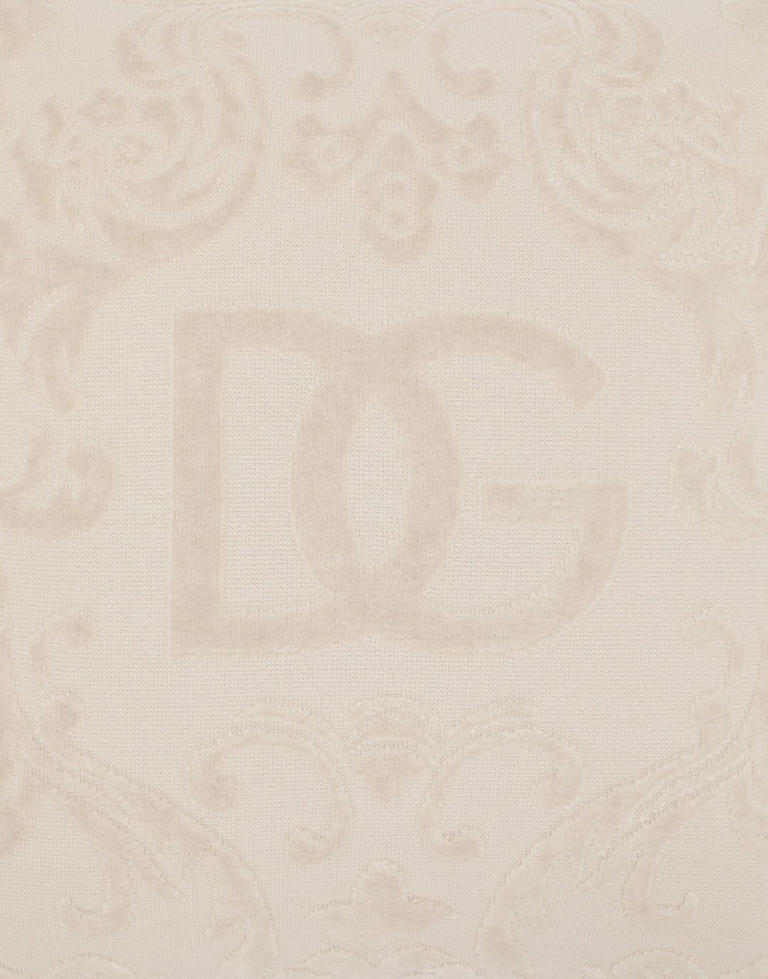 DG LOGO COTTON OUTDOOR CUSHION Cushions Dolce&Gabbana   