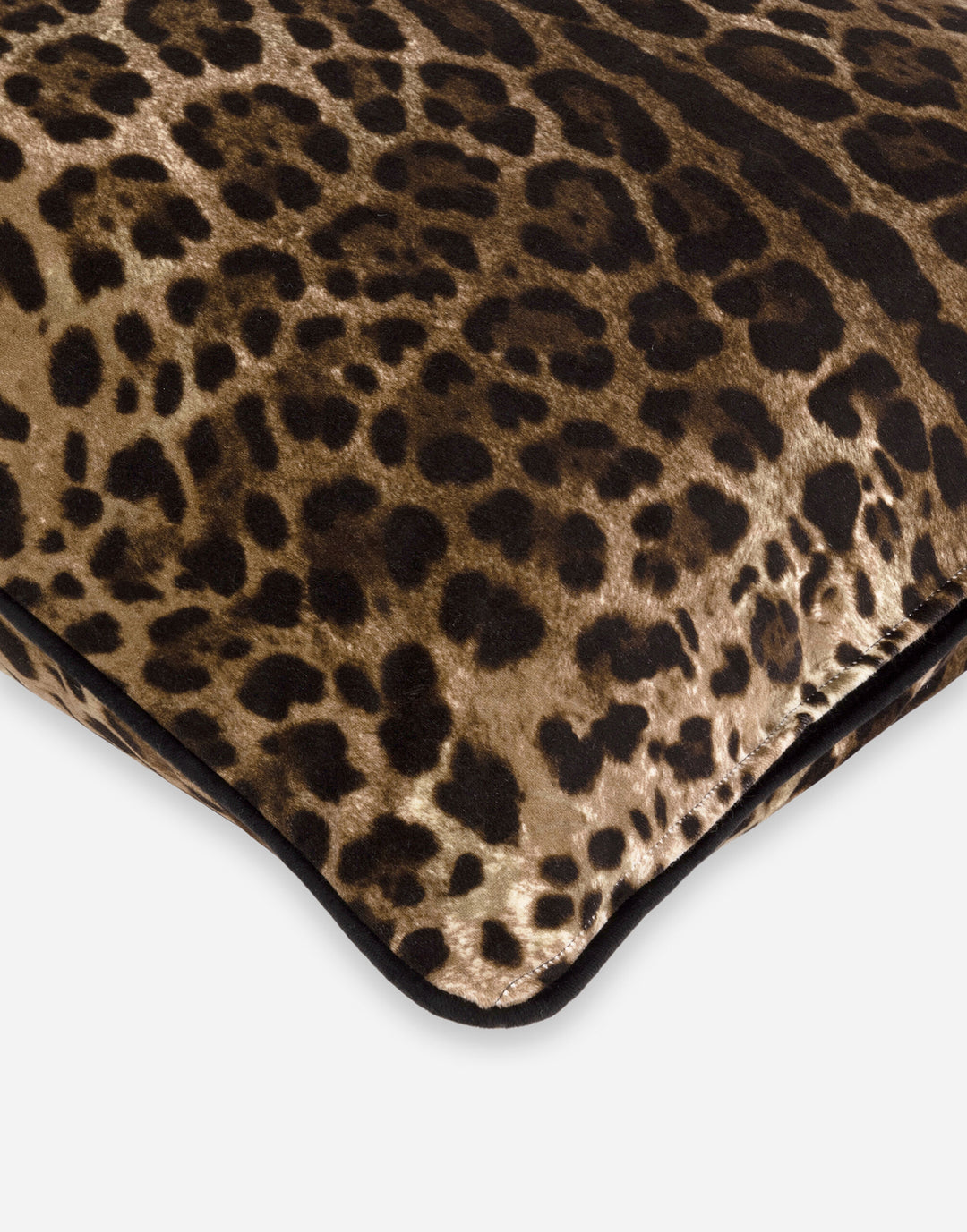 ALL OVER LEOPARD VELVET CUSHION Cushions Dolce&Gabbana   