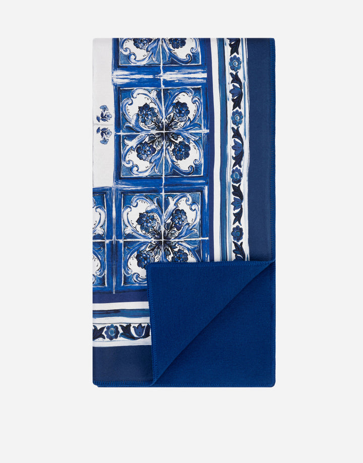 SILK AND WOOL THROW  Dolce&Gabbana   
