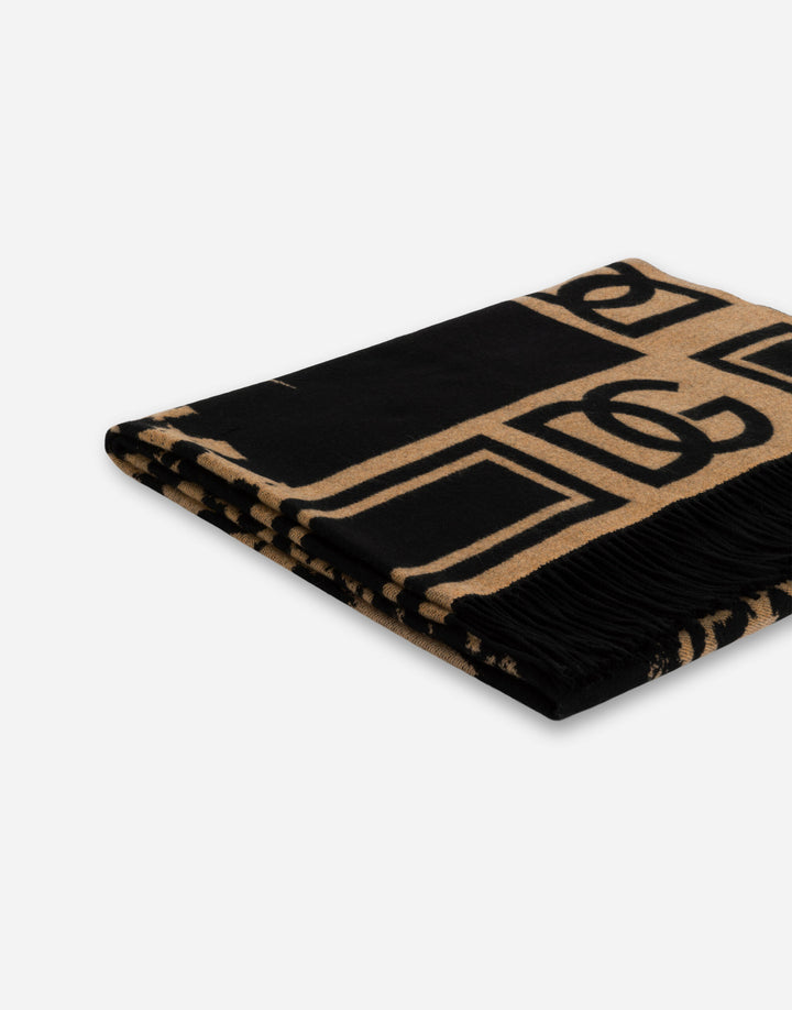 LEOPARD CASHMERE THROW Throw Pillows Dolce&Gabbana   