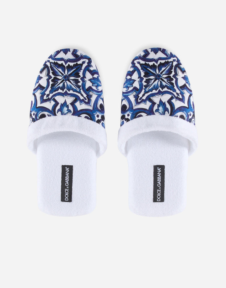 BLUE MEDITERRANEO SLIPPERS Bathroom Accessories Dolce&Gabbana   