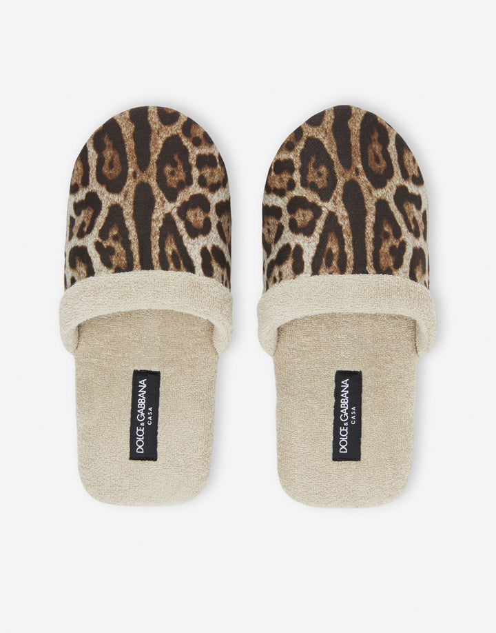 LEOPARD SLIPPERS Bathroom Accessories Dolce&Gabbana   