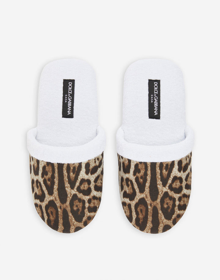 LEOPARD SLIPPERS Bathroom Accessories Dolce&Gabbana   