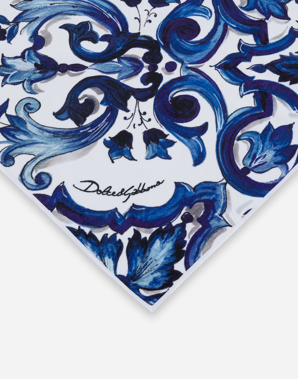 ALL OVER BLUE MEDITERRANEO SHOWER TOWEL  Dolce&Gabbana   