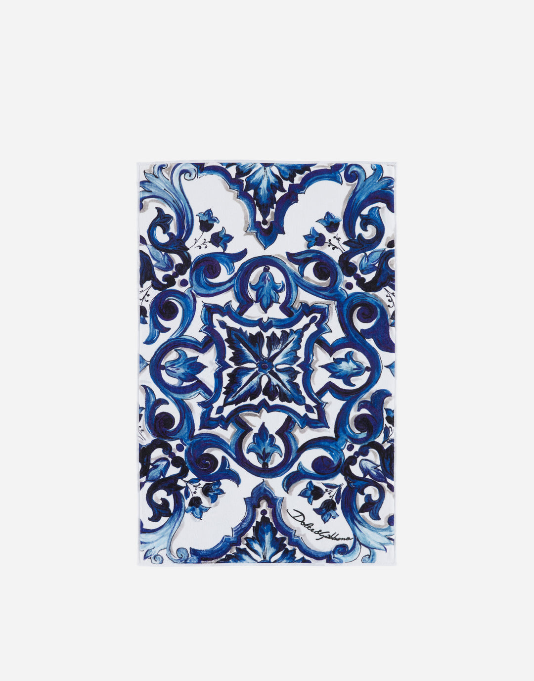 ALL OVER BLUE MEDITERRANEO BATH MAT Bathroom Accessories Dolce&Gabbana   