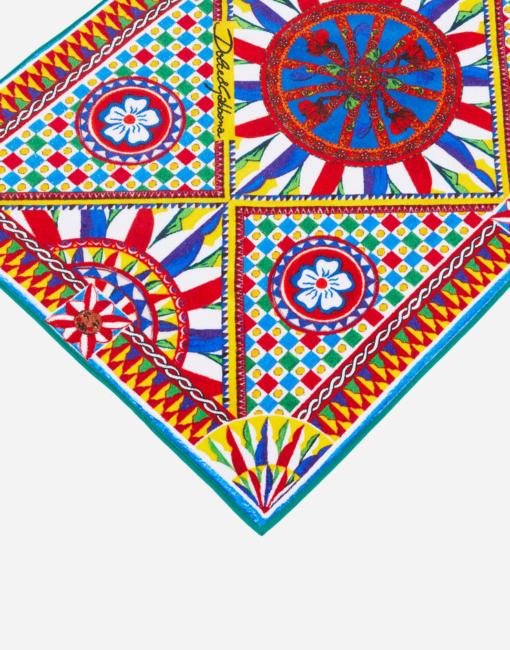 ALL OVER CARRETTO BATH MAT Bathroom Accessories Dolce&Gabbana   