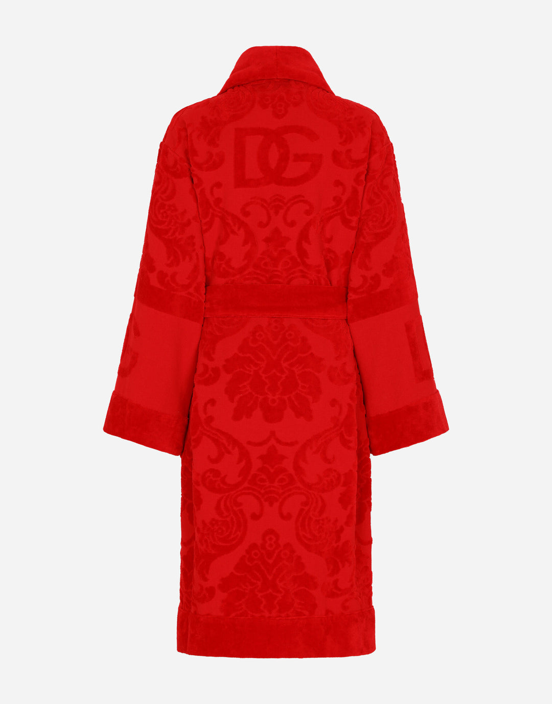 DG LOGO JACQUARD BATHROBE Bathroom Accessories Dolce&Gabbana   