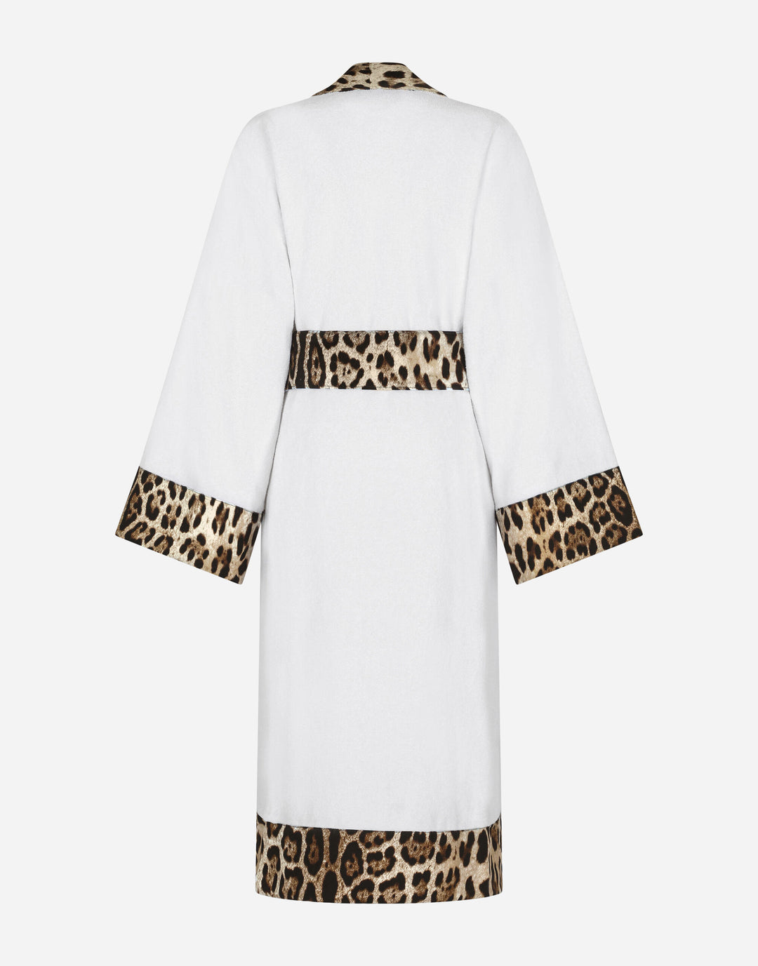 LEOPARD BANDED BATHROBE Bathroom Accessories Dolce&Gabbana   