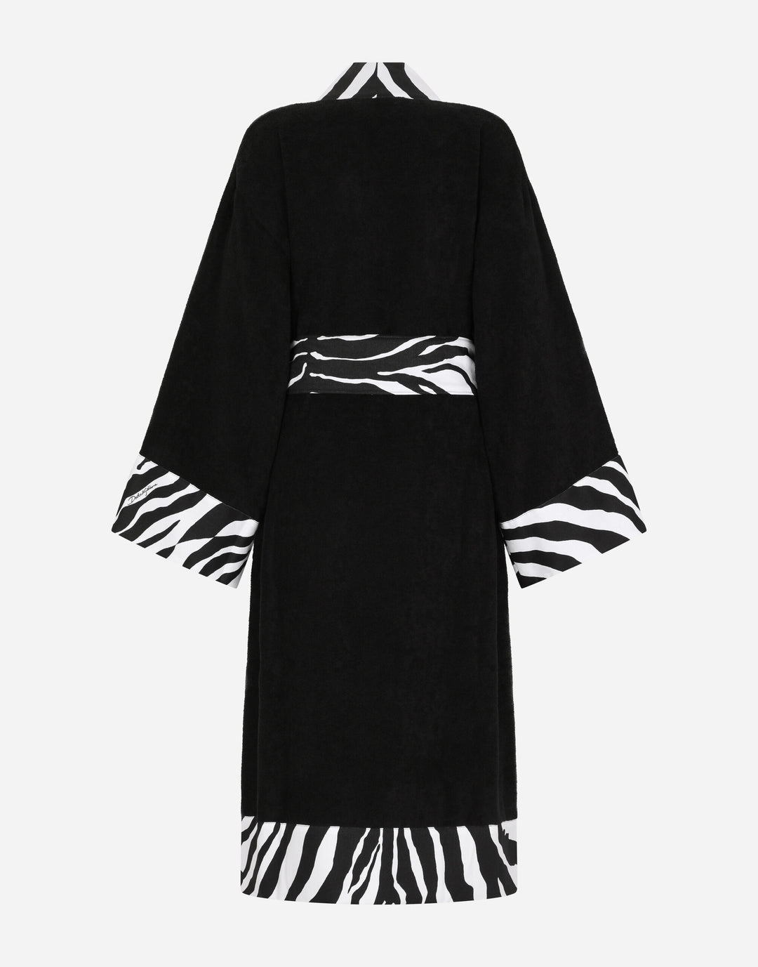 ZEBRA BANDED BATHROBE Bathroom Accessories Dolce&Gabbana   