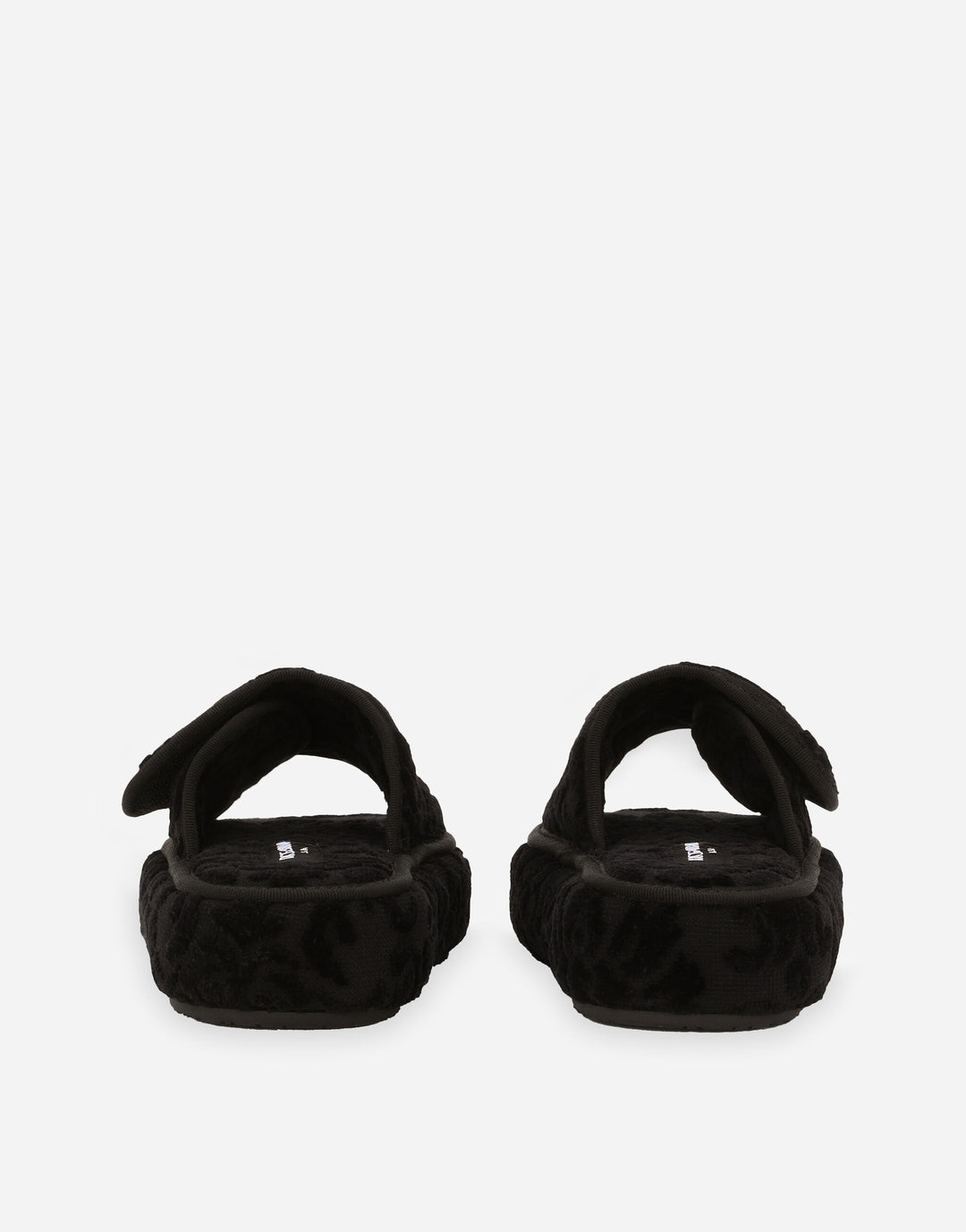 DG LOGO PLATFORM SLIPPERS WITH ADJUSTABLE STRAPS Bathroom Accessories Dolce&Gabbana   