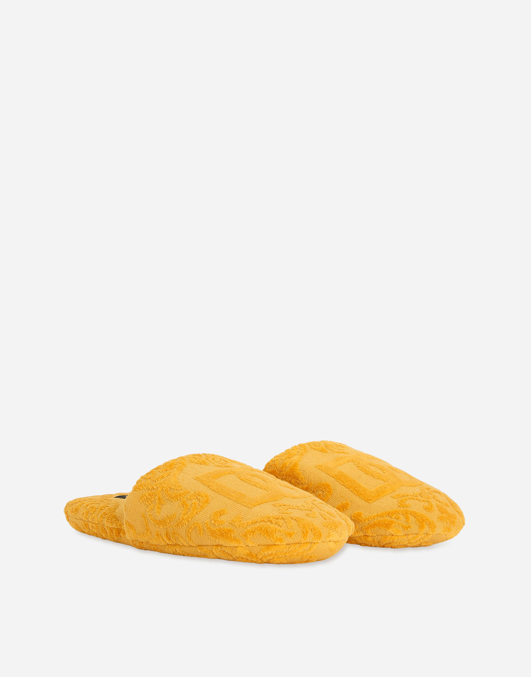 DG LOGO TERRYCLOTH SLIPPERS Bathroom Accessories Dolce&Gabbana   