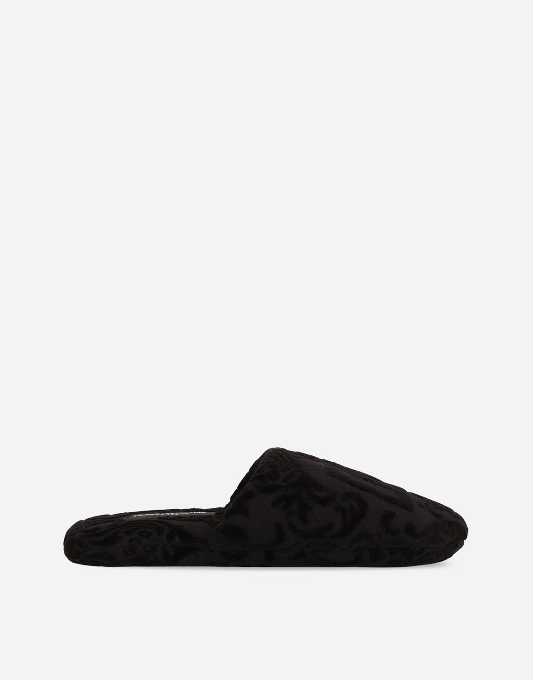 Jacquard Cotton Terry Slippers Slippers Dolce&Gabbana