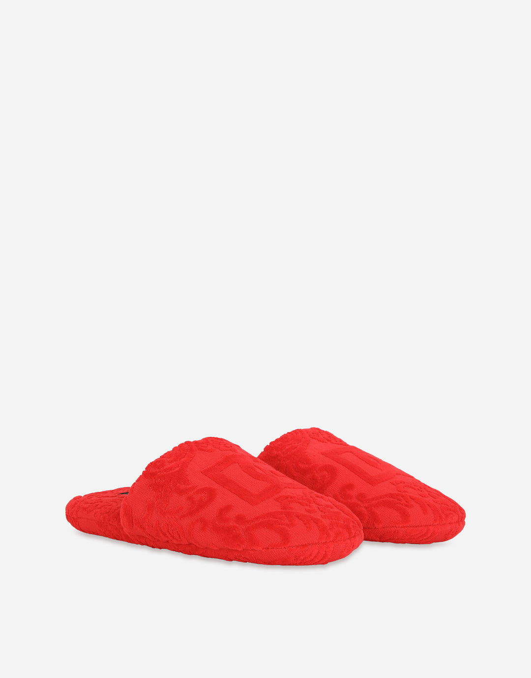 DG LOGO TERRYCLOTH SLIPPERS Bathroom Accessories Dolce&Gabbana   