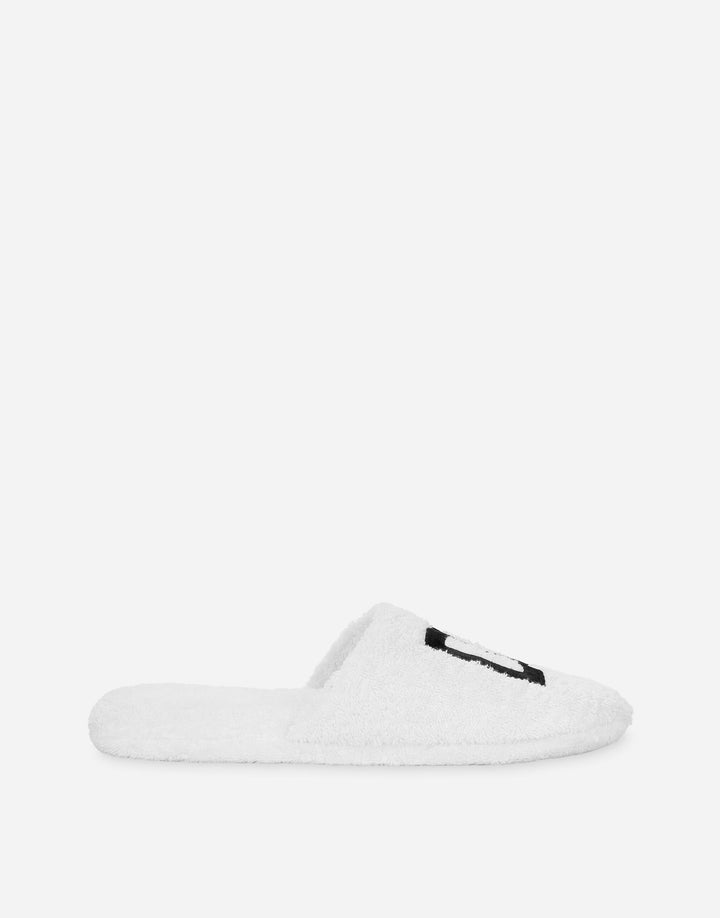 DG LOGO TERRYCLOTH SLIPPERS Bathroom Accessories Dolce&Gabbana   