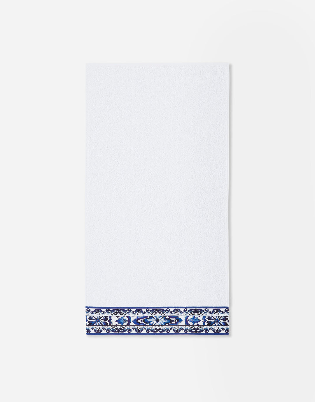 SET OF 5 BLUE MEDITERRANEO BANDED TOWELS Bathroom Accessories Dolce&Gabbana   