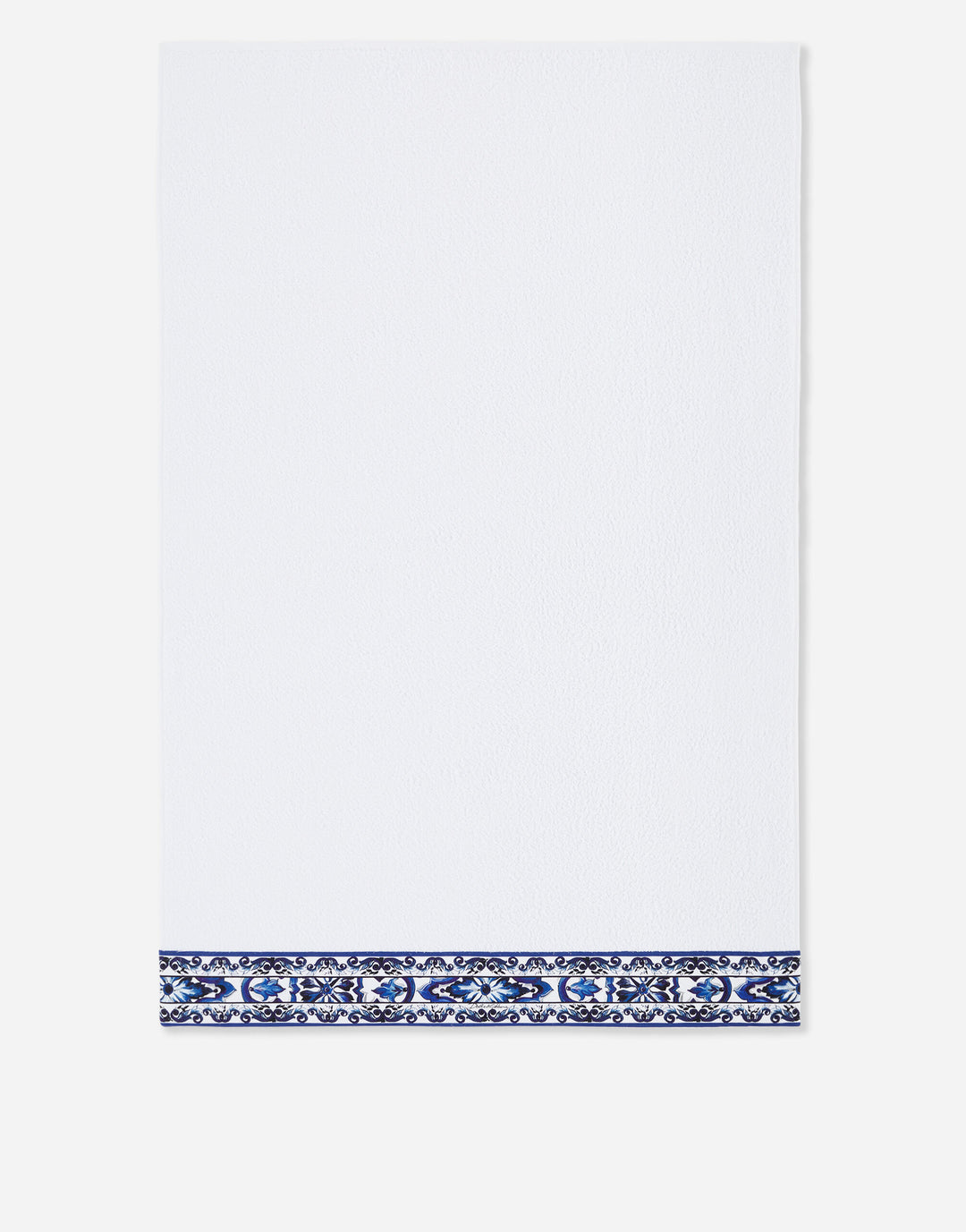 SET OF 5 BLUE MEDITERRANEO BANDED TOWELS Bathroom Accessories Dolce&Gabbana   