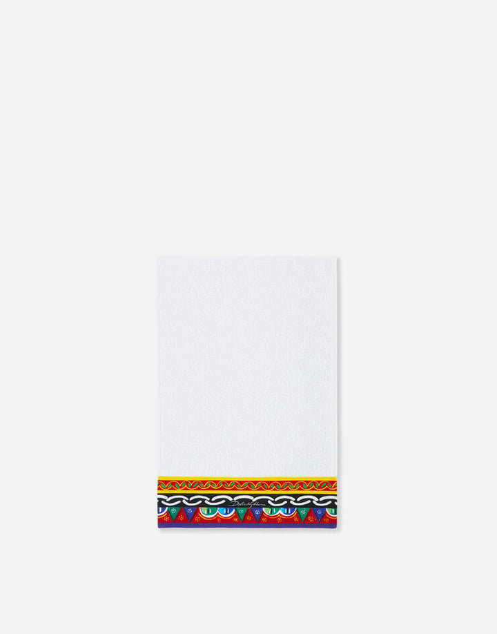 SET OF 5 CARRETTO BANDED TOWELS Bathroom Accessories Dolce&Gabbana   