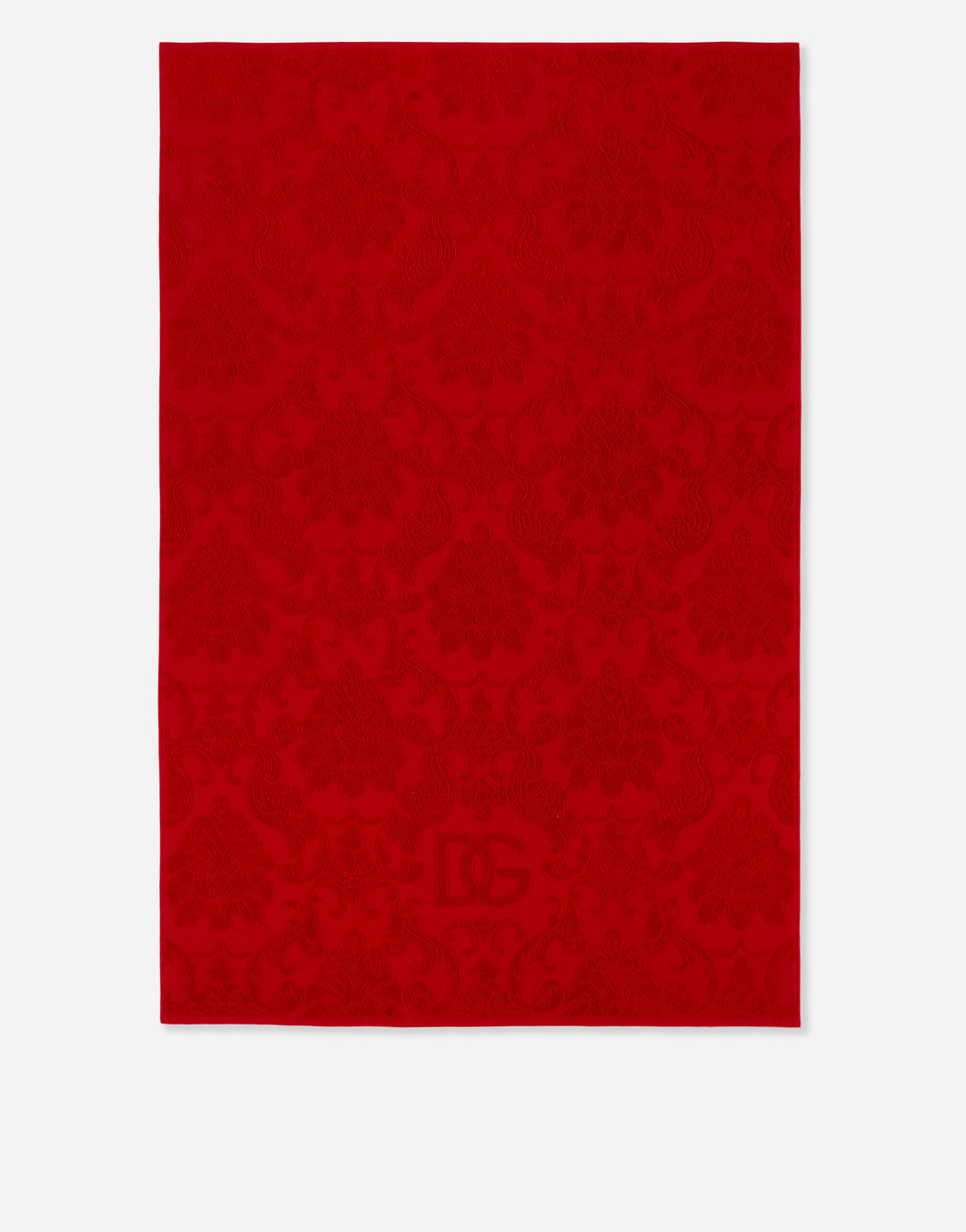 SET OF 5 DG LOGO JACQUARD TOWELS Bathroom Accessories Dolce&Gabbana   