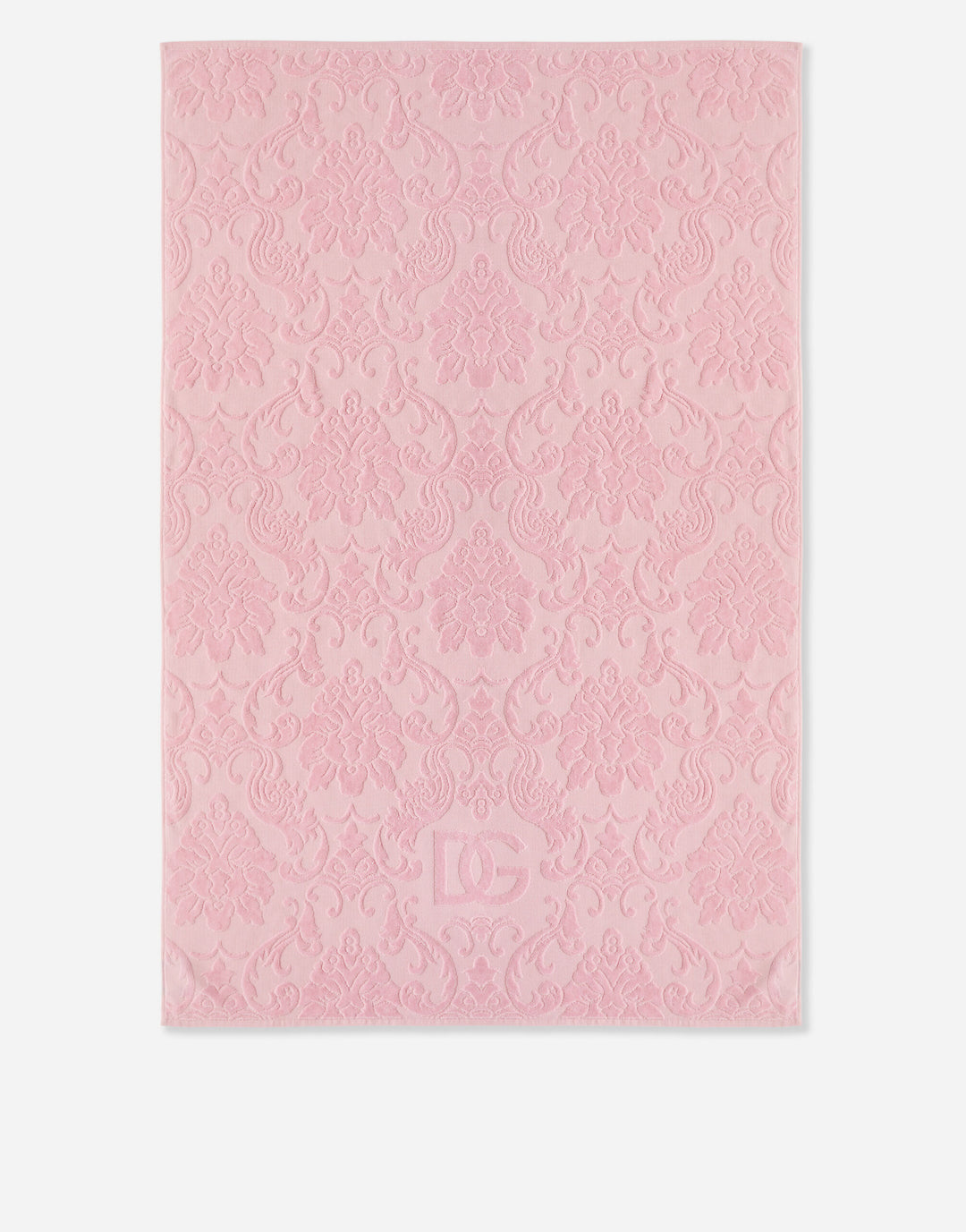 SET OF 5 DG LOGO JACQUARD TOWELS Bathroom Accessories Dolce&Gabbana   