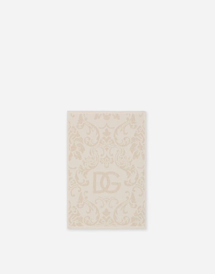 SET OF 5 DG LOGO JACQUARD TOWELS Bathroom Accessories Dolce&Gabbana   