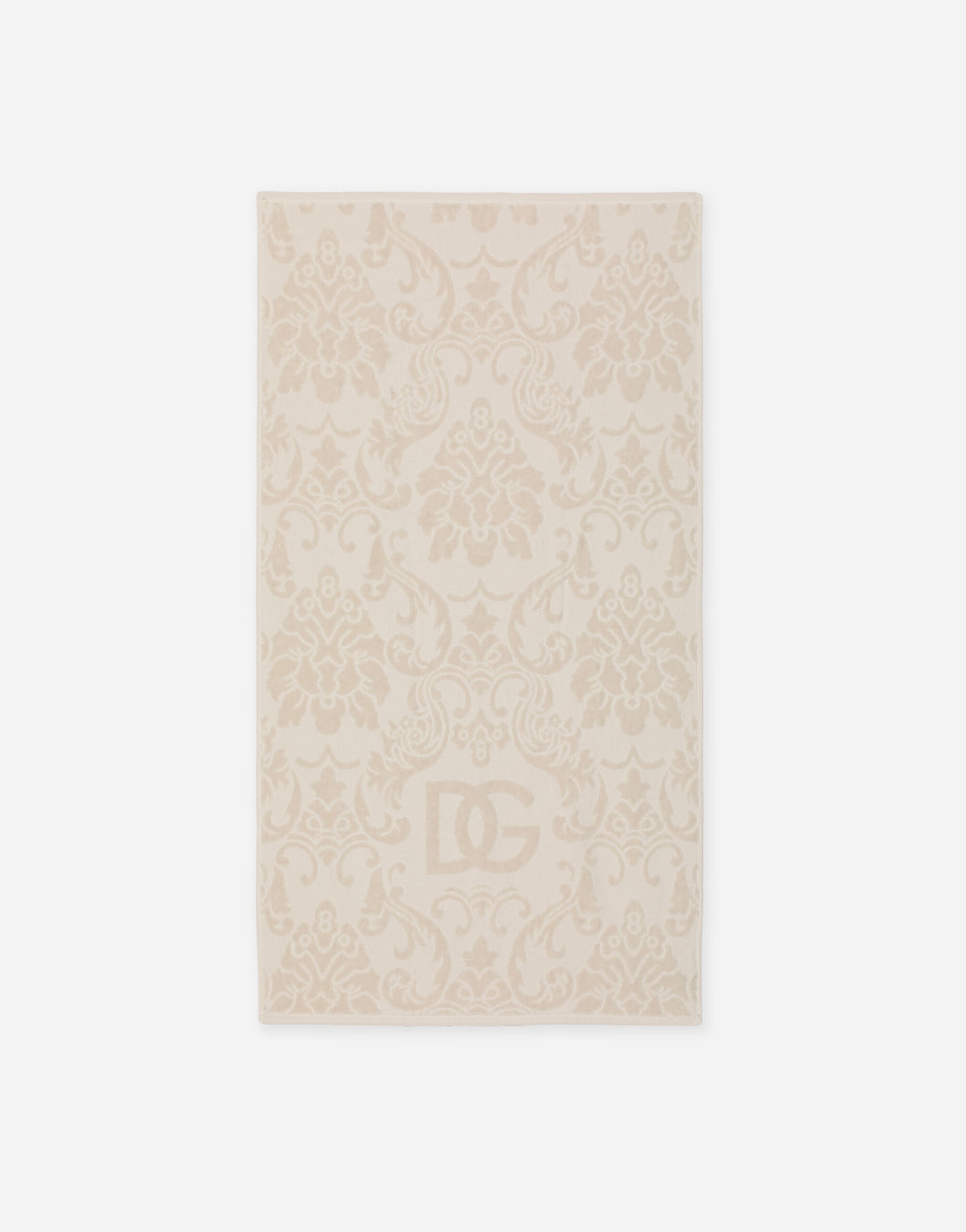 SET OF 5 DG LOGO JACQUARD TOWELS Bathroom Accessories Dolce&Gabbana   