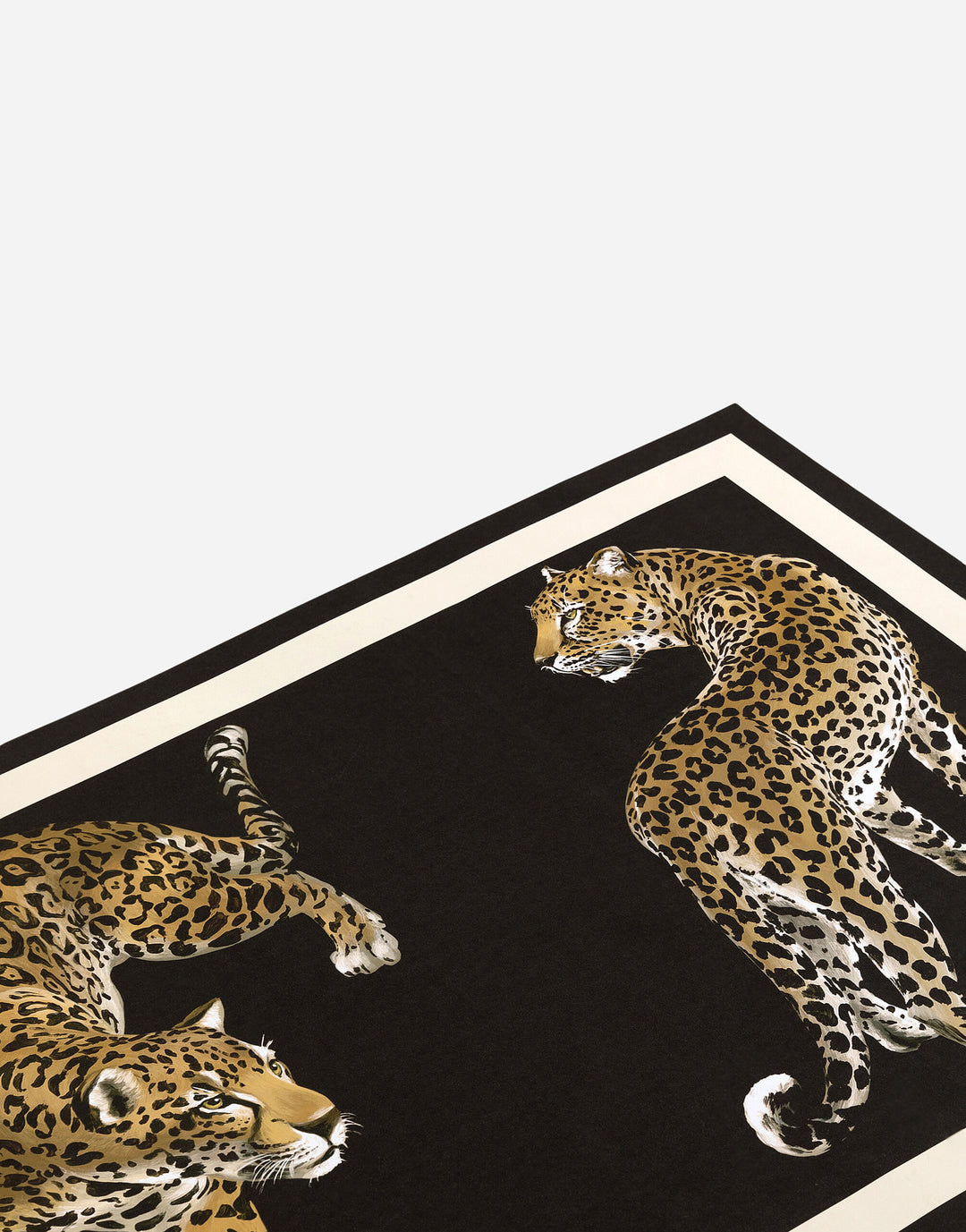 SET OF 36 LEOPARD REVERSIBLE PAPER PLACEMATS Place Mat Dolce&Gabbana   
